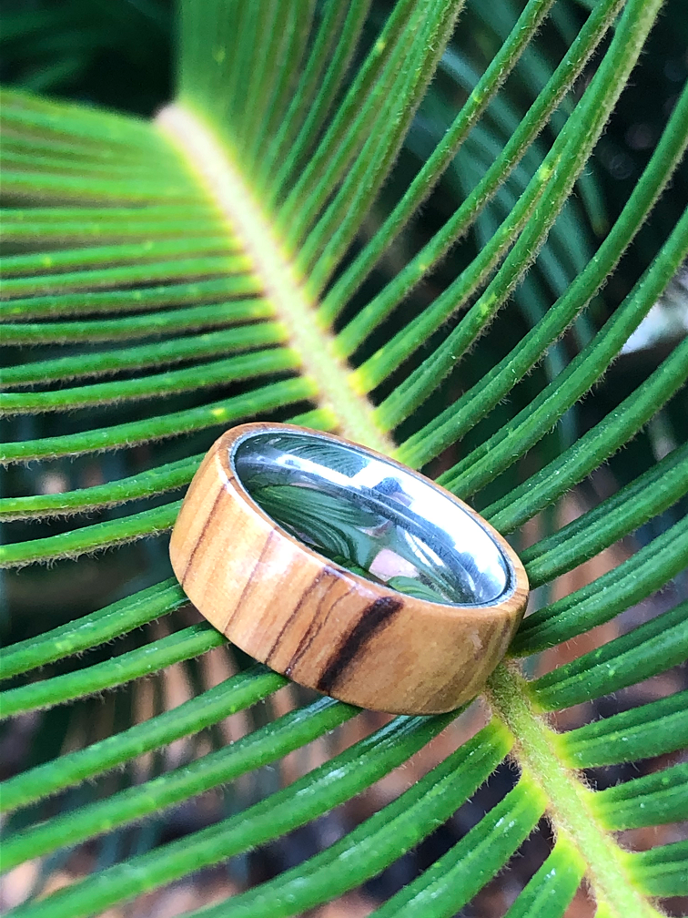 Bethlehem olive wood ring on sale